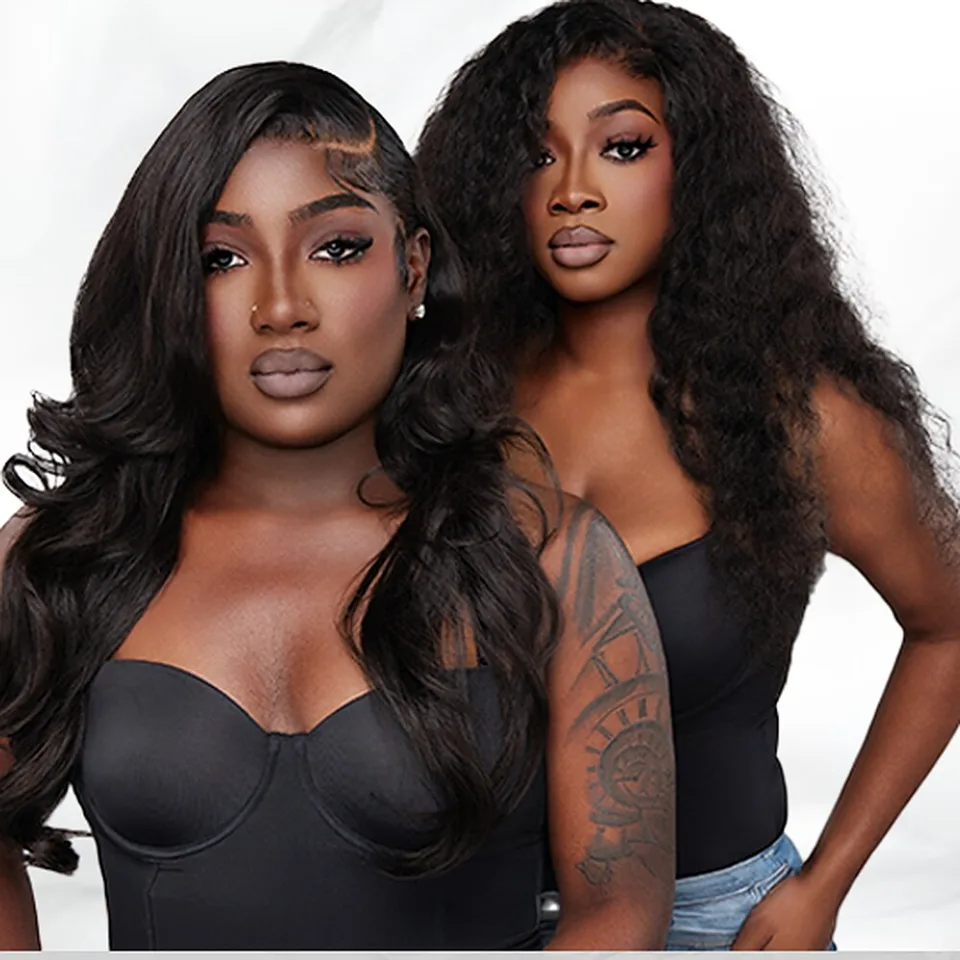 Frontal Wigs, natural black